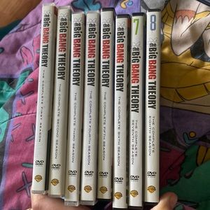 Big Bang theory seasons 1-8
